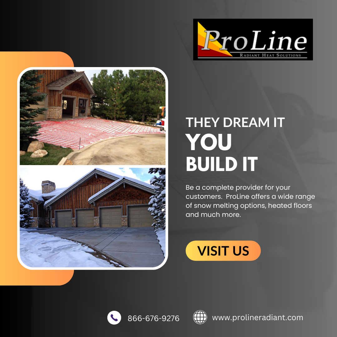 ProLine, the industry-leading wholesale provider of radiant heat solutions.