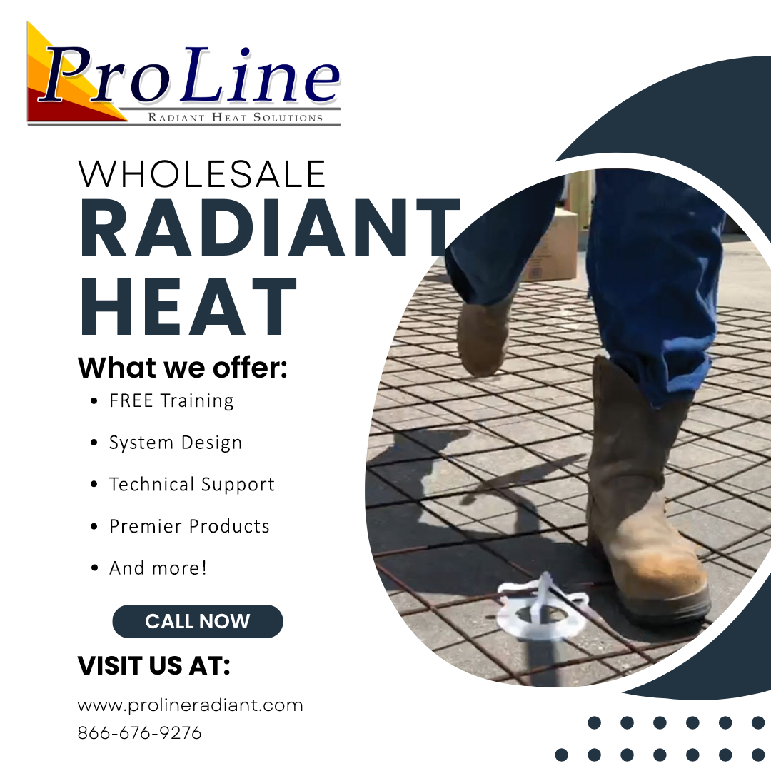 ProLine, the premier wholesale provider of radiant heat solutions.